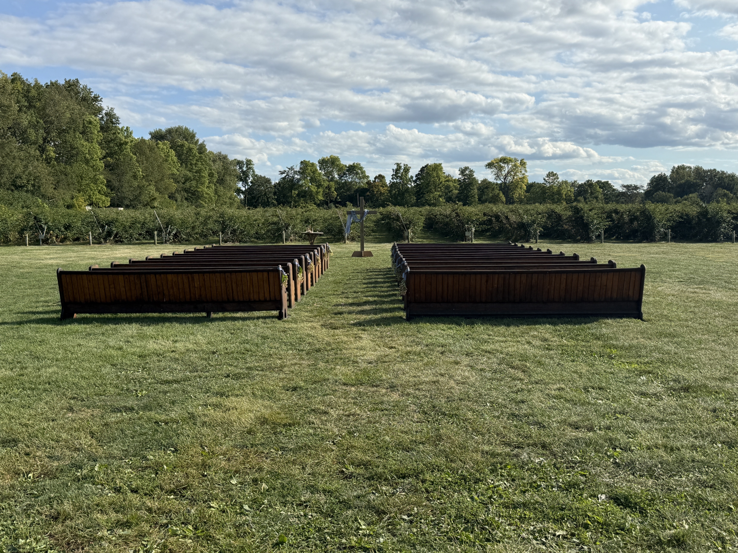Wild Blackberry Farms Ceremony Area