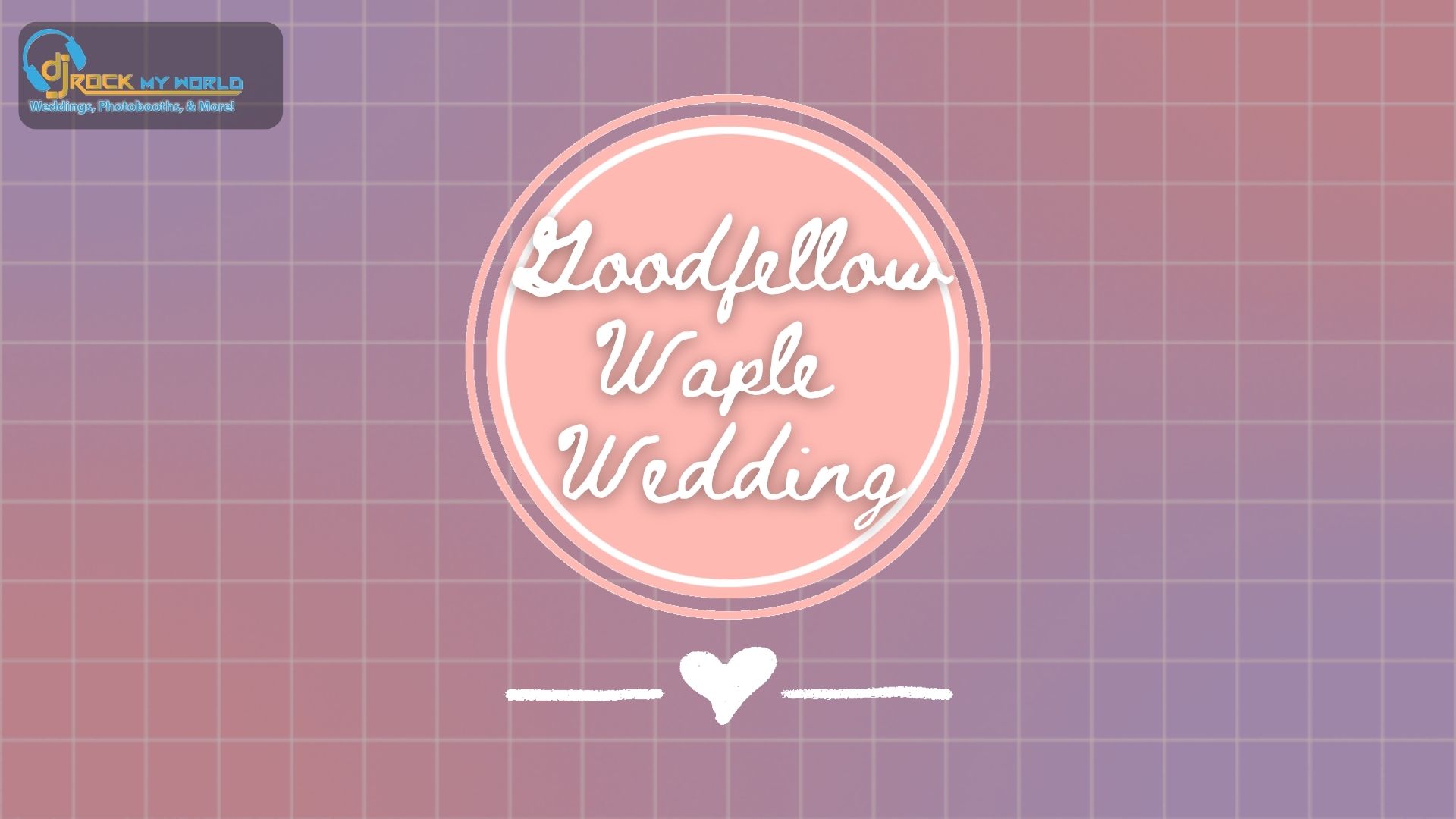 Goodfellow-Waple Wedding at Chapel Road Retreat