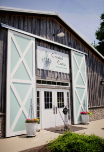 Crystal Coop Front Door