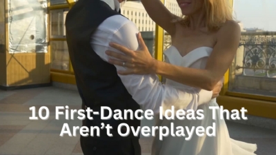 Bride and Groom Dancing