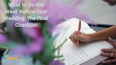 What to Do the Week Before Your Wedding The Final Checklist - DJ Rock My World