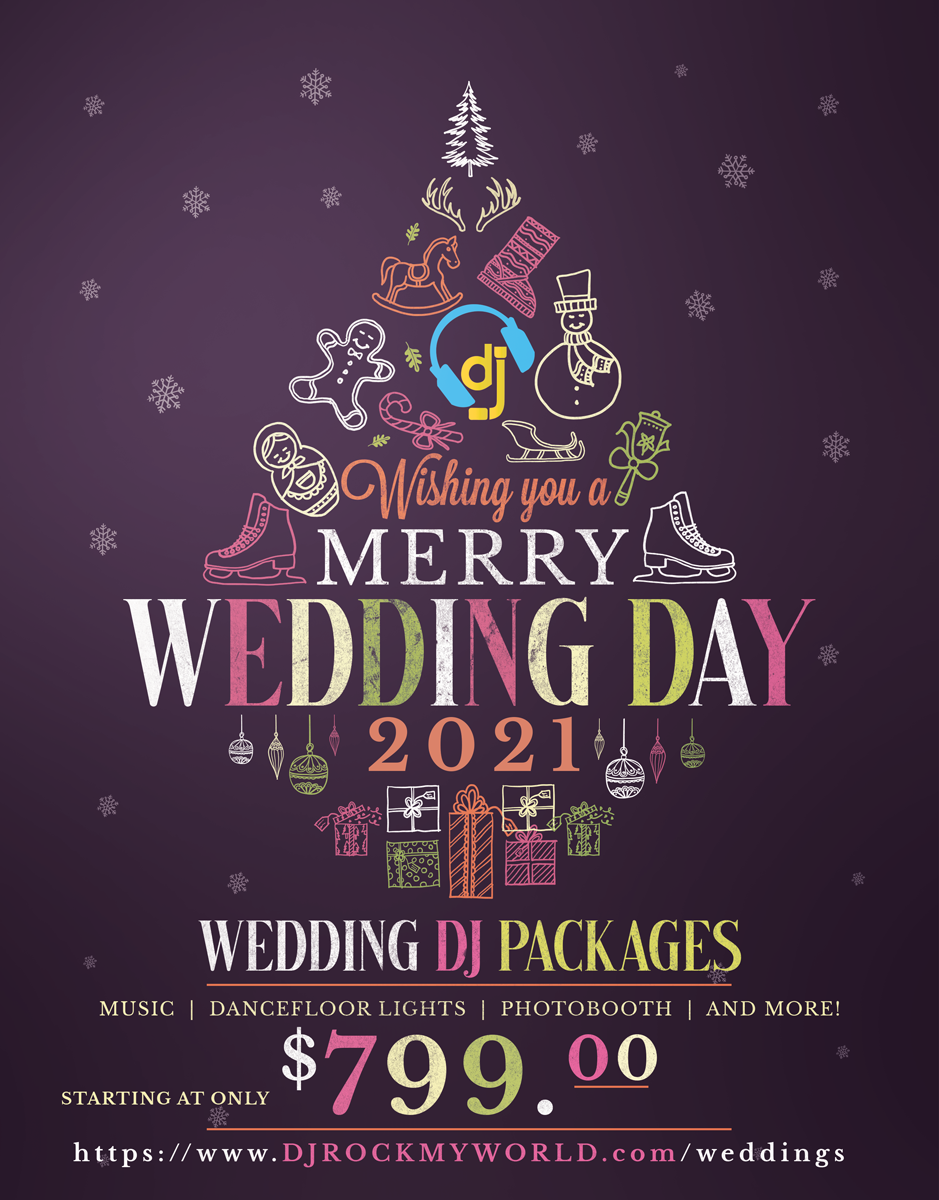Merry Wedding Day from DJ Rock My World!