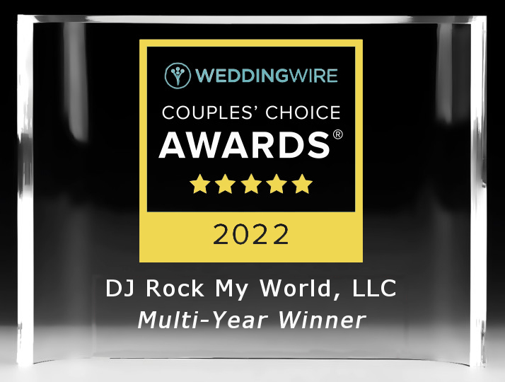 DJ Rock My World - WeddingWire Couples' Choice Award 2022
