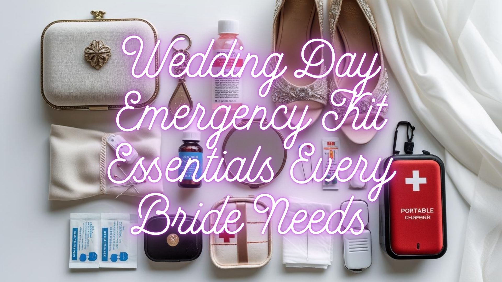 Wedding Day Emergency Kit Essentials Every Bride Needs