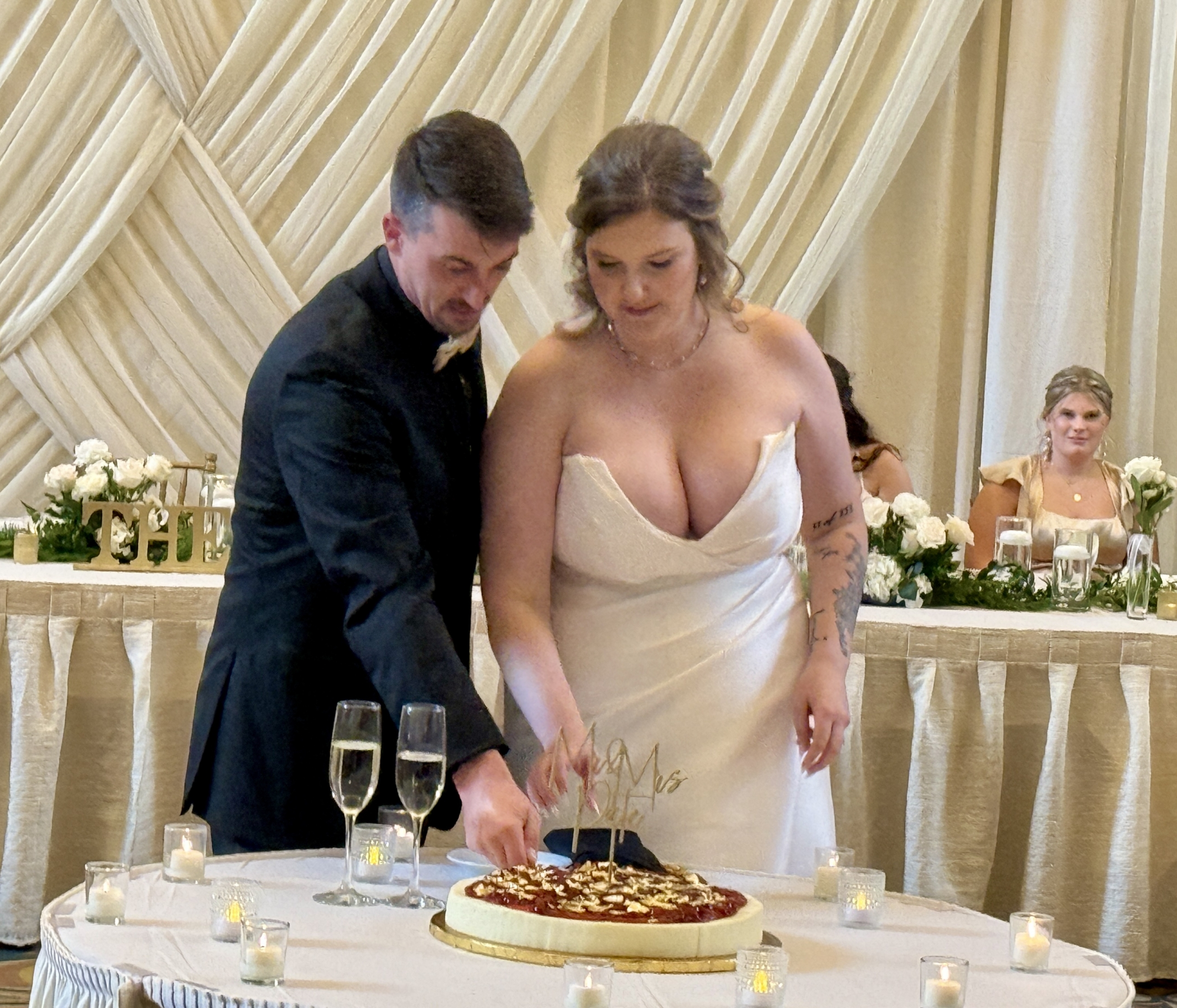 Mason-Pate Cake Cutting 1