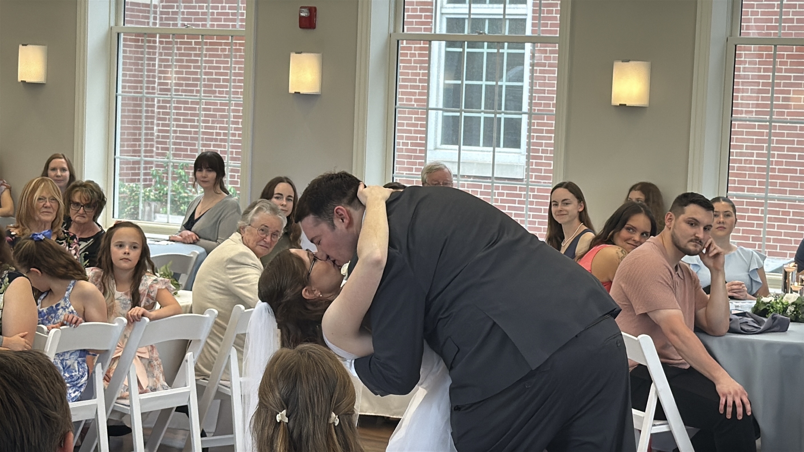 Nemeth-Mercer First Dance Kiss