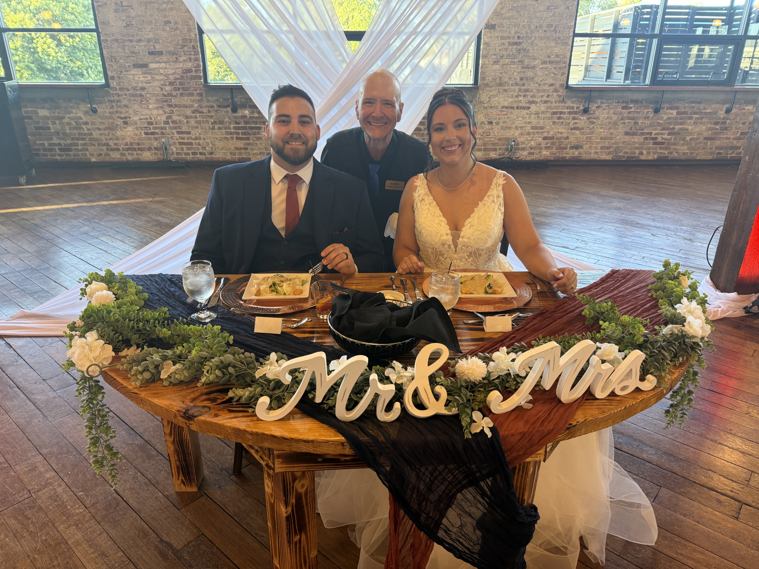 Prall-Mosby Bride & Groom and DJ