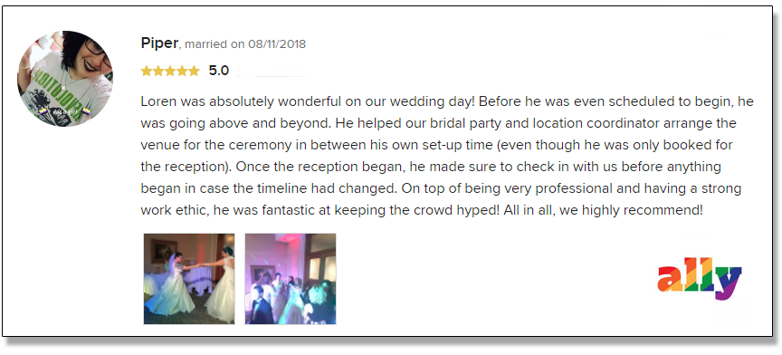 Piper's Review of DJ Rock My World.com LGBTQ+